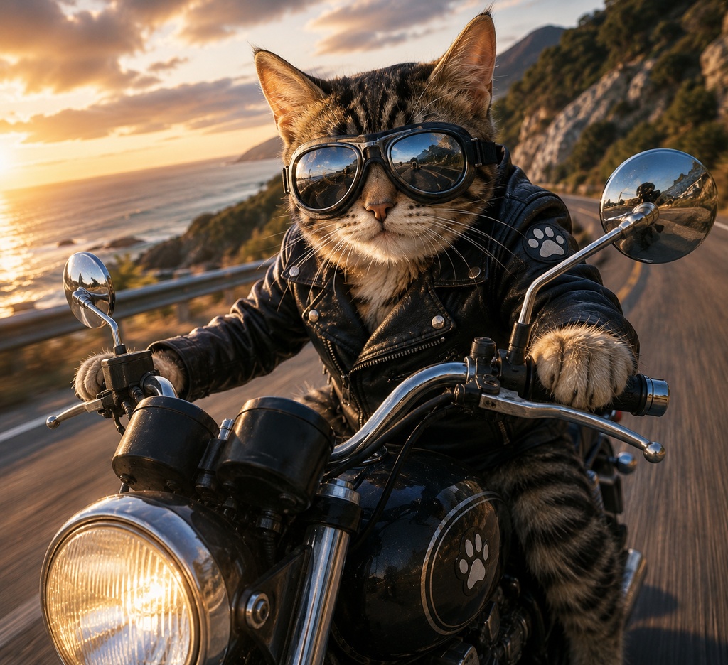 猫ライダー