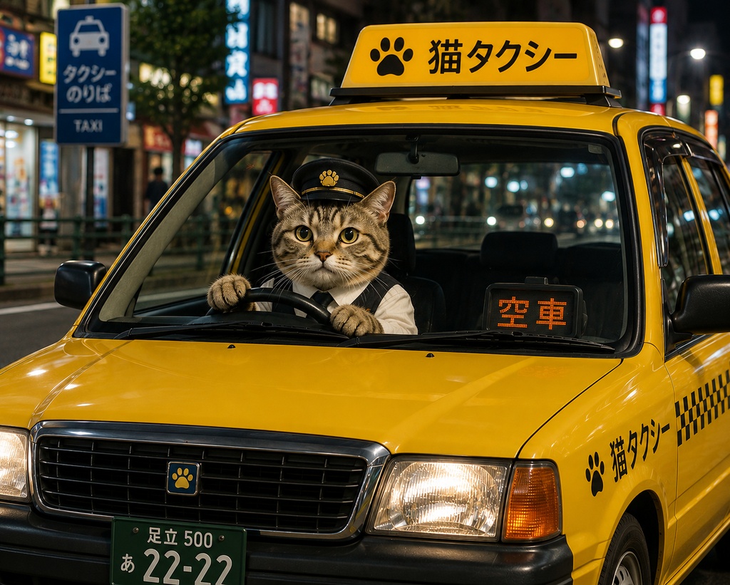 タクシードライバー猫2
