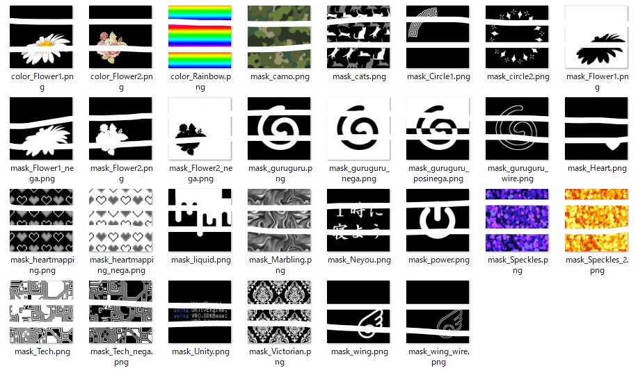 【PhysBone】丸〇サングラス【カスタム可】