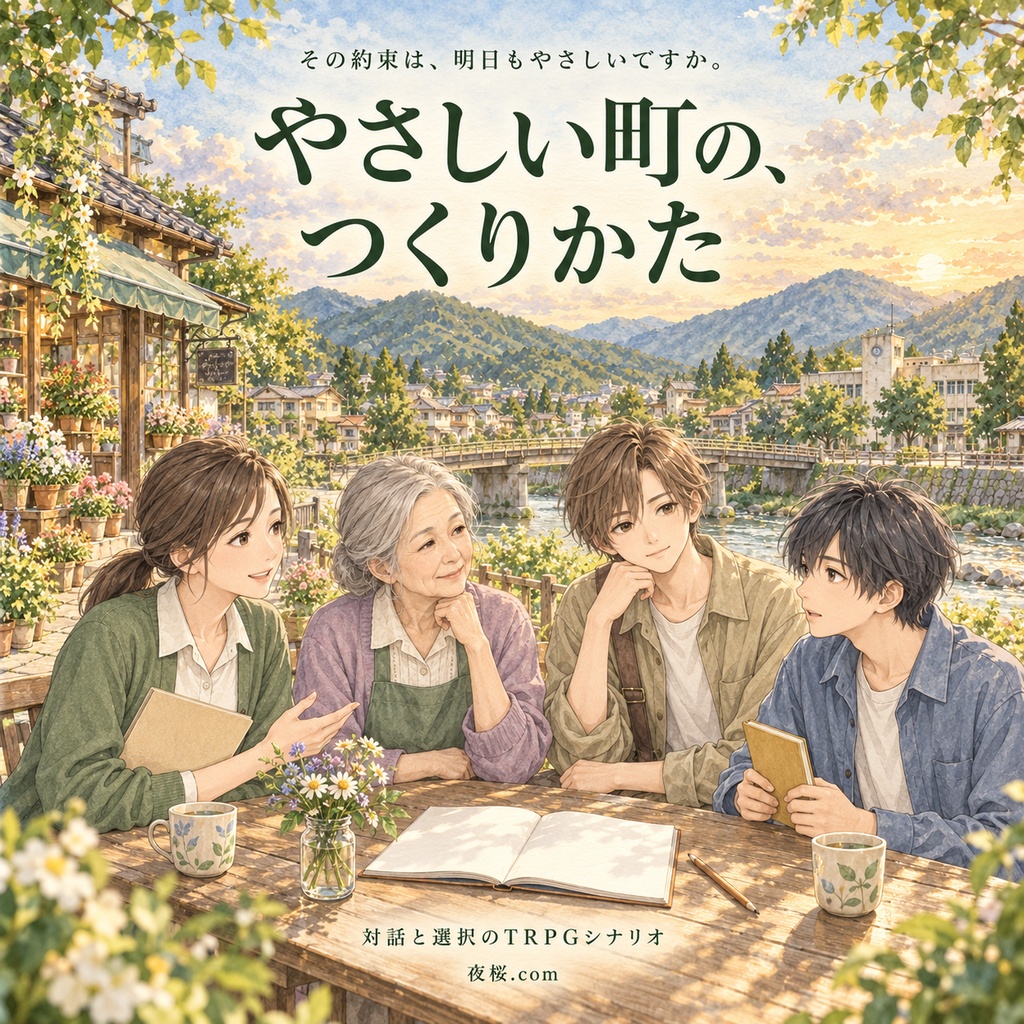 やさしい町の、つくりかた
