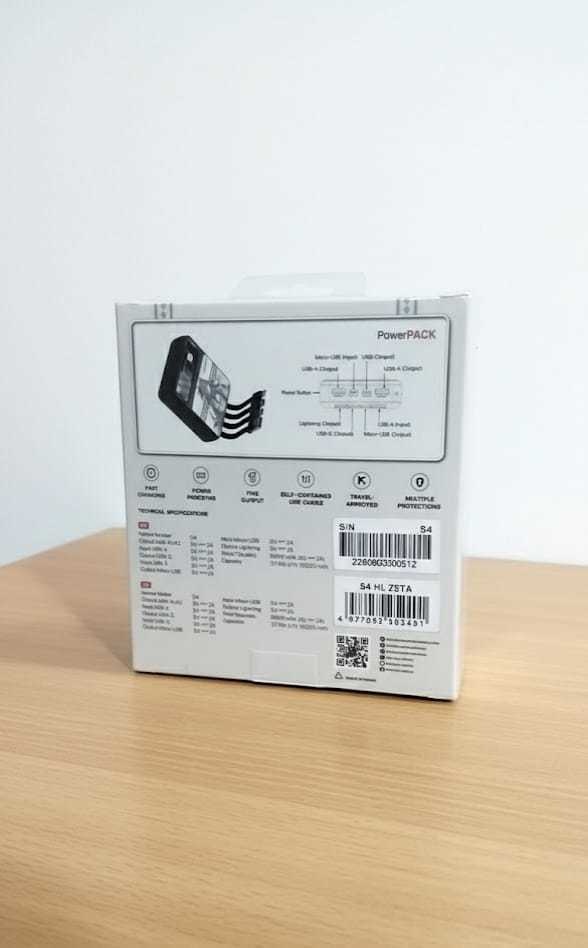 【数量限定】HOLOLIVE × FANTECH コラボ ベスティア・ゼータ S4 モバイルバッテリー 限定モデル HOLOLIVE × POCKYミステリーカード3枚付き