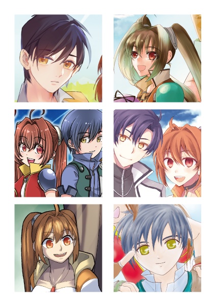 琥珀の月と太陽の向日葵