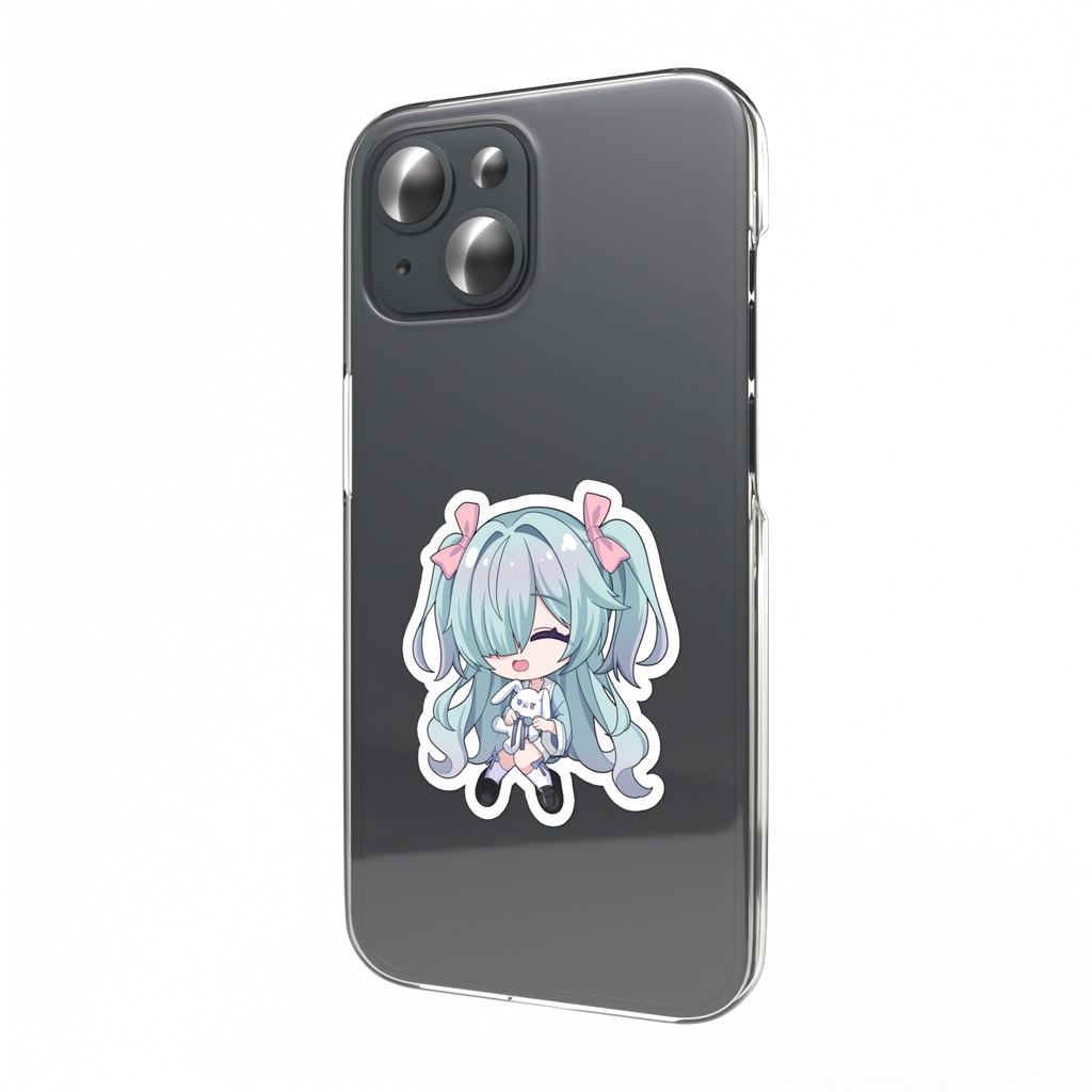 夢みゅうスマホステッカー にこにこVer 【受注品】