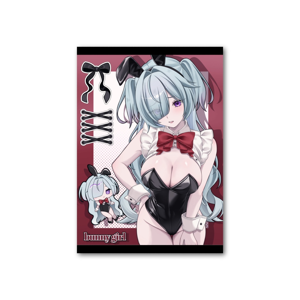 夢みゅう　Bunny girl ！チェキ風カード