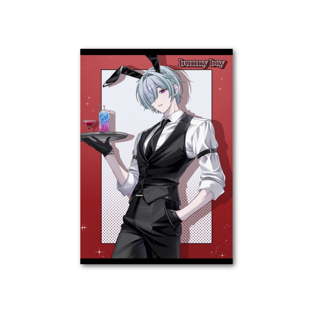 夢みゅう　Bunny boy！チェキ風カード