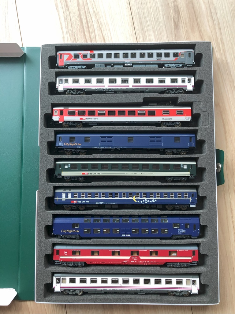 品番004 欧州客車9両 専用ウレタン YN管理