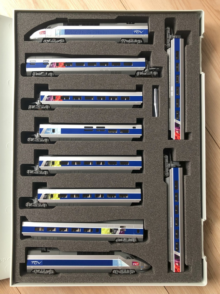 品番001 TGVシリーズ 10両専用ウレタン YN管理