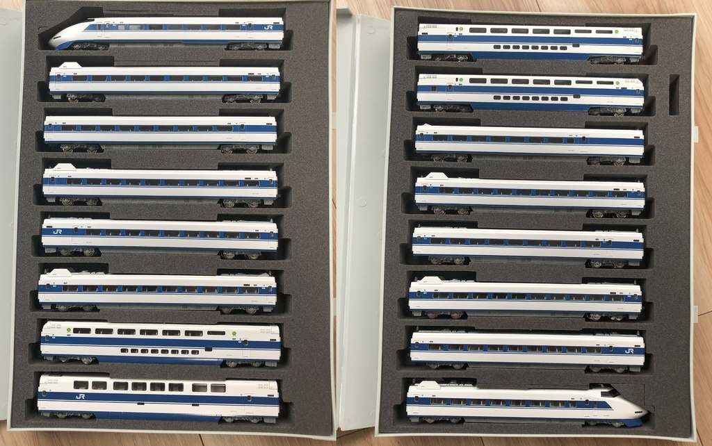 品番005 新幹線0系・100系・200系H編成 16両専用ウレタン YN管理