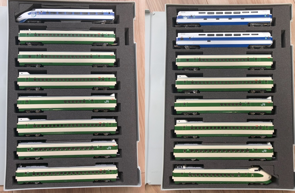 品番005 新幹線0系・100系・200系H編成 16両専用ウレタン YN管理