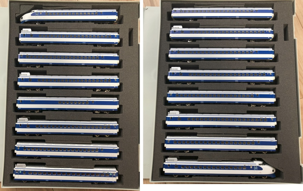 品番005 新幹線0系・100系・200系H編成 16両専用ウレタン YN管理