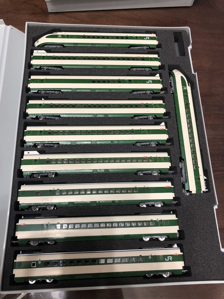 品番006 東北・上越新幹線200系 東海道新幹線0系 10両専用ウレタン YN管理