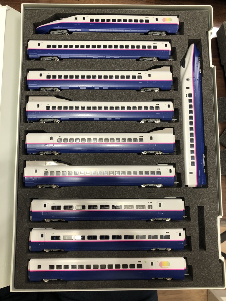 品番007 東北・上越新幹線 E2系, E5/H5系10両専用ウレタン YN管理