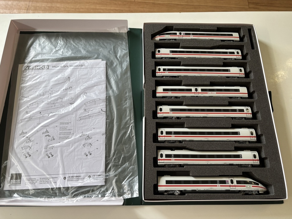 品番009 ICE3 8両ウレタン YN管理