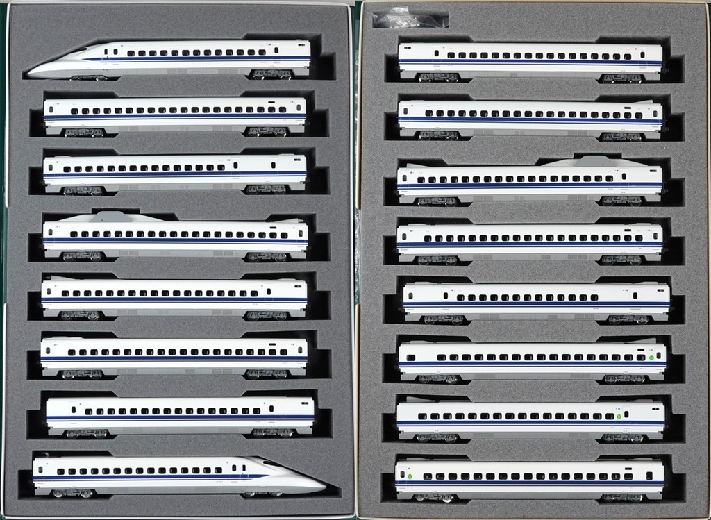 品番010 新幹線 500系・700系・N700系専用ウレタン Tomix Kato 車両ケース 空ケース YN管理