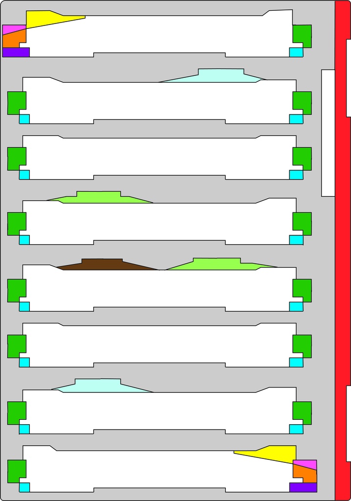 品番010 新幹線 500系・700系・N700系専用ウレタン Tomix Kato 車両ケース 空ケース YN管理