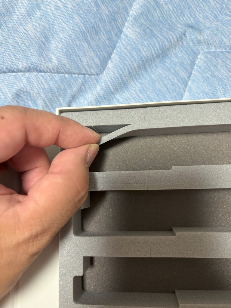 品番011 北米85ft/Amtrak客車8両ウレタン 車両ケース Nゲージ YN管理