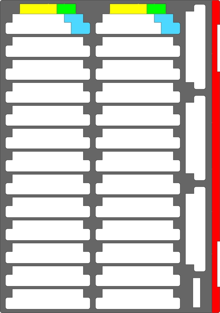 品番012 ホキ2000, 2500, 9500 赤ホキ29両 専用ウレタン YN管理
