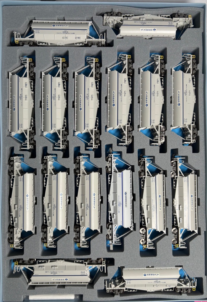 品番016 ホキ1000・1100 白ホキ16両専用ウレタン YN管理