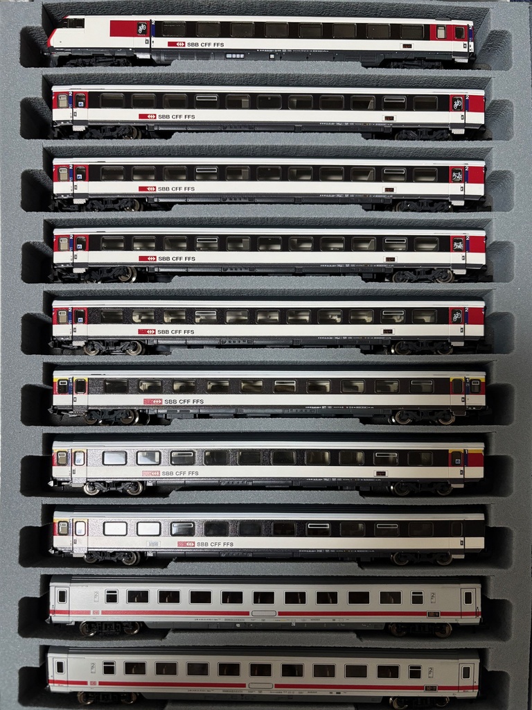 品番018 欧州・北米客車10両専用ウレタン YN管理