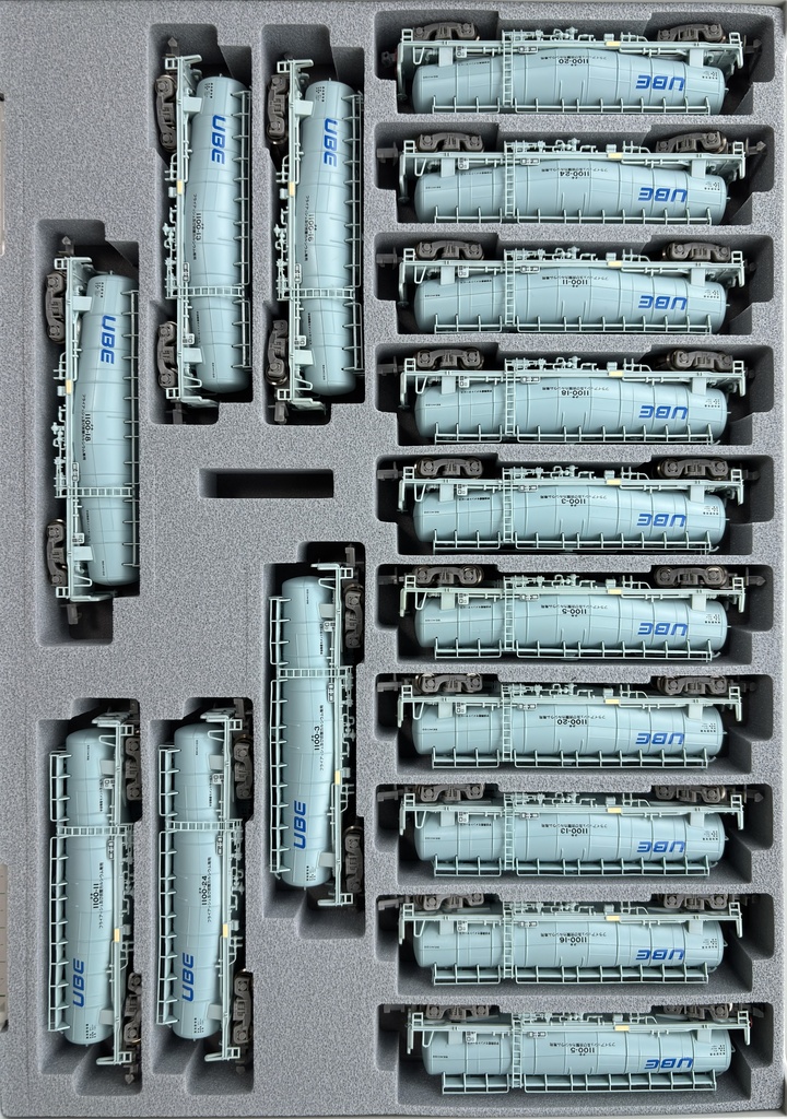 023 美祢線 タキ1100専用16両ウレタン YN管理 YN Management