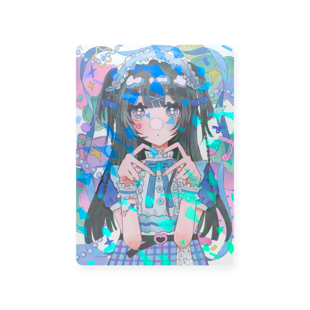 トレカ(ブルー)