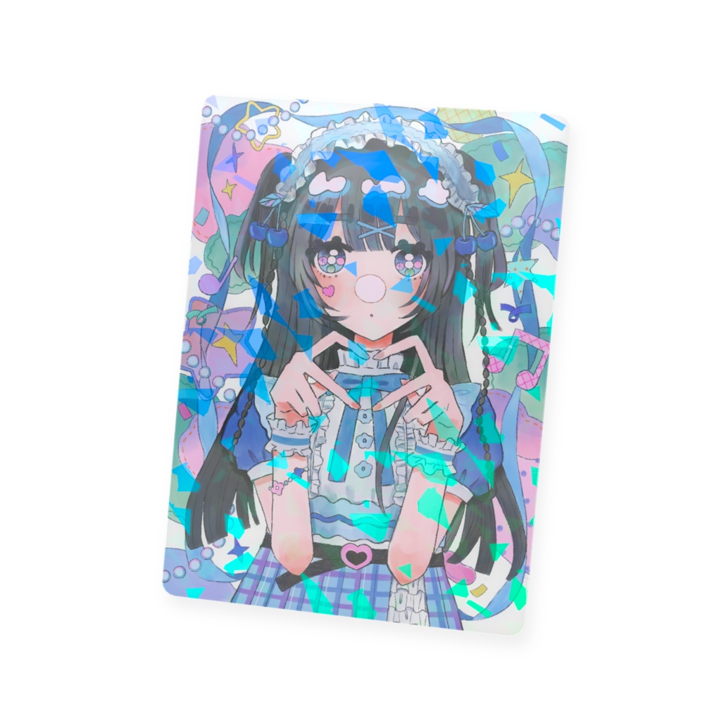 トレカ(ブルー)