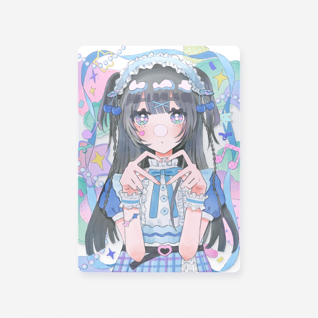 クリアカード(ブルー)