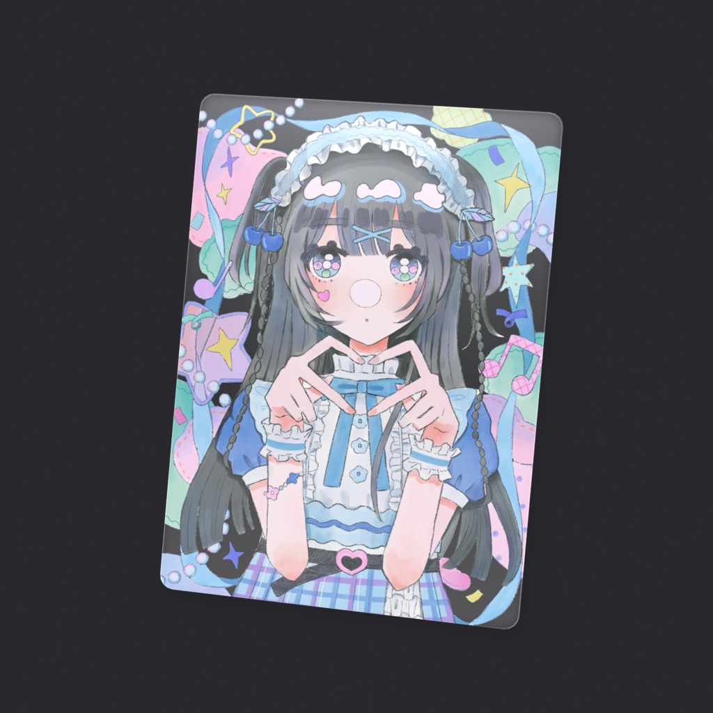 クリアカード(ブルー)