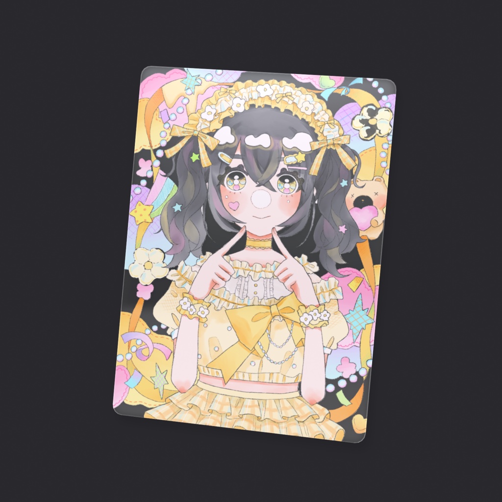 クリアカード(イエロー)