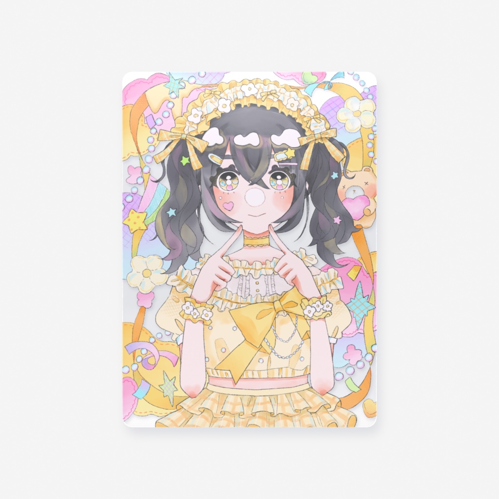 クリアカード(イエロー)