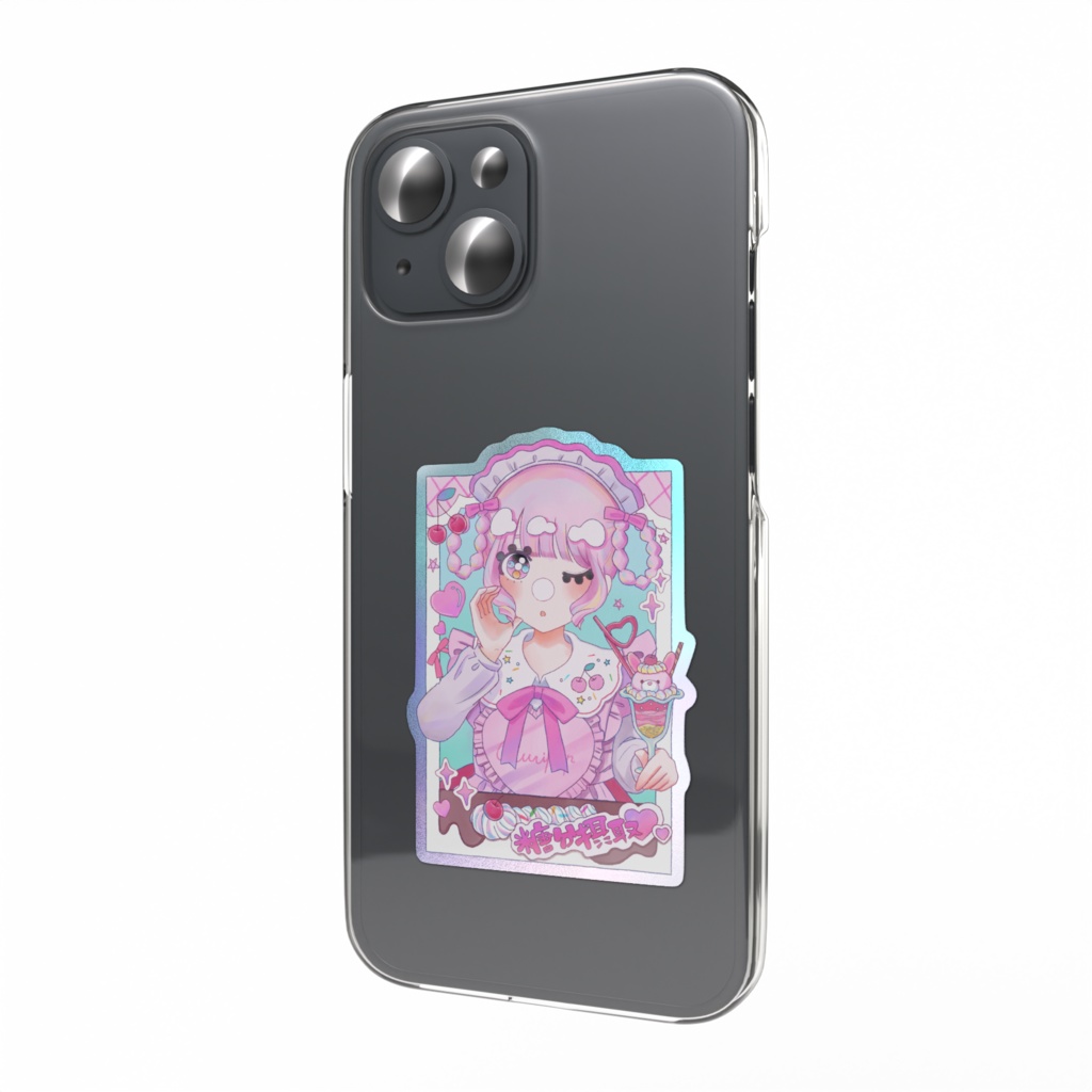 オーロラスマホステッカー