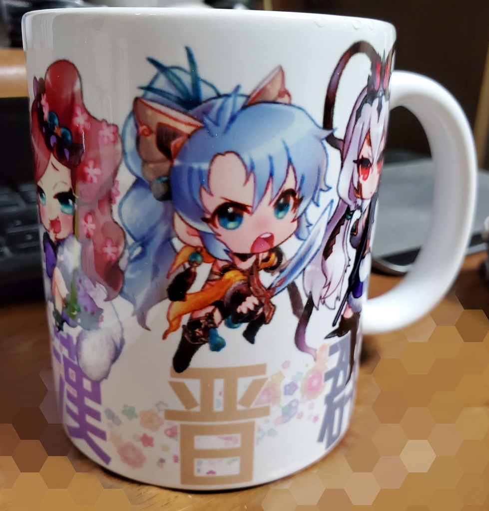 【花柄:有or無】三国志大戦:女子勢マグカップ