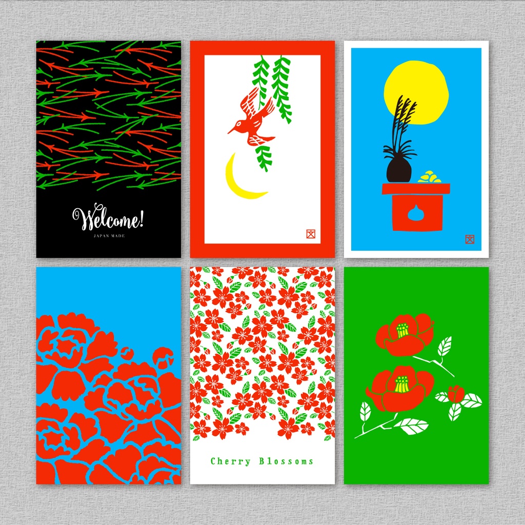【美和柄素材】和のグラフィックセット 〜90種の和素材テンプレート〜