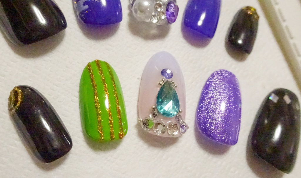 【刀剣乱舞】五月雨江 ネイルチップ【イメージネイル】 No,1