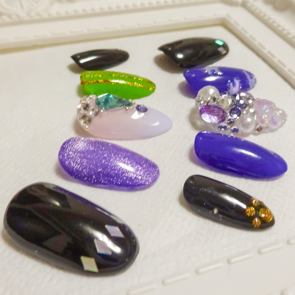 【刀剣乱舞】五月雨江 ネイルチップ【イメージネイル】 No,1