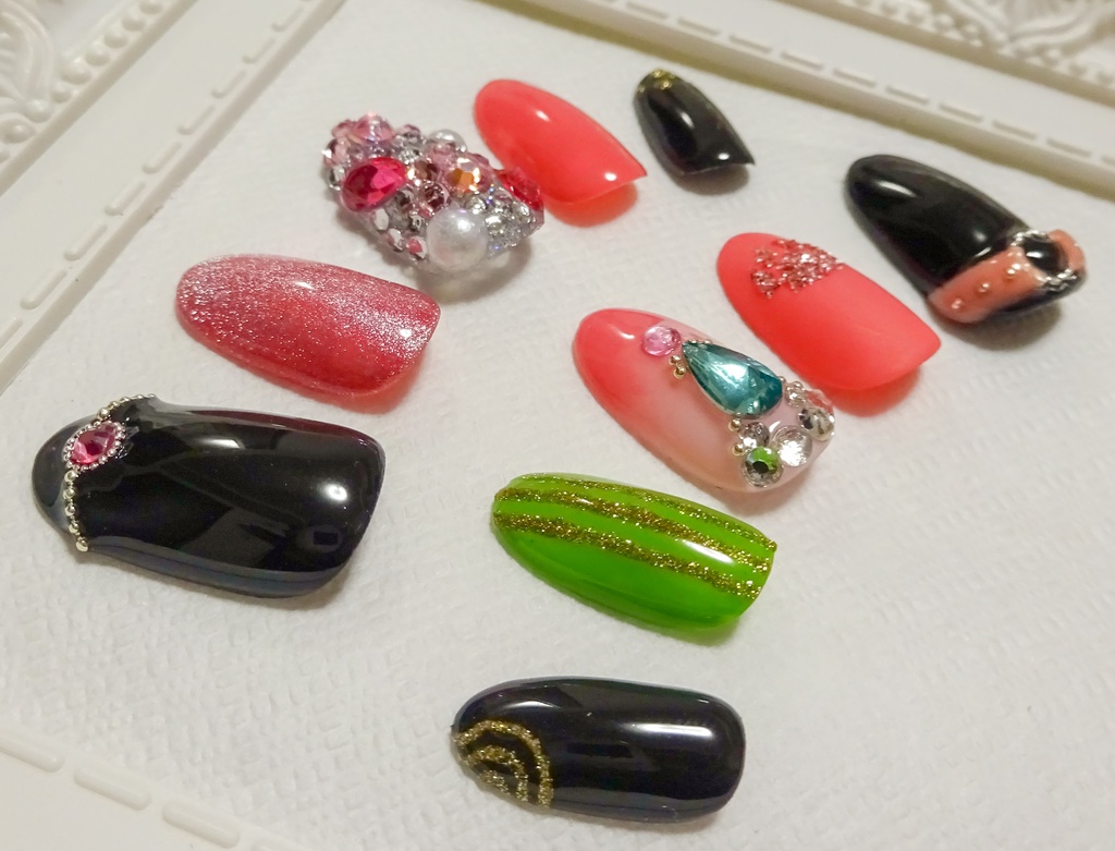 【刀剣乱舞】村雲江 ネイルチップ【イメージネイル】No,4