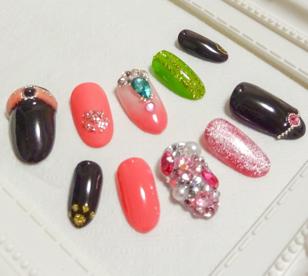 【刀剣乱舞】村雲江 ネイルチップ【イメージネイル】No,4