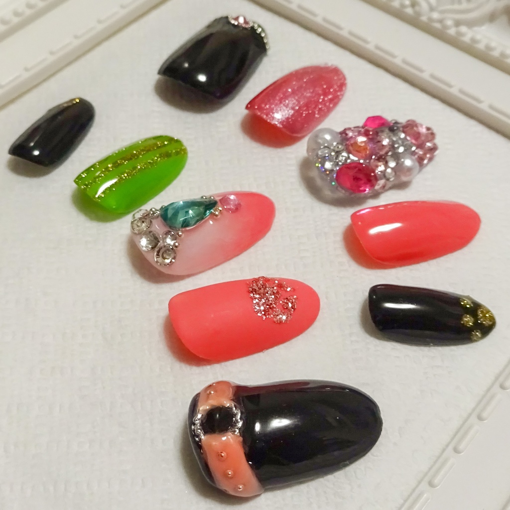 【刀剣乱舞】村雲江 ネイルチップ【イメージネイル】No,4