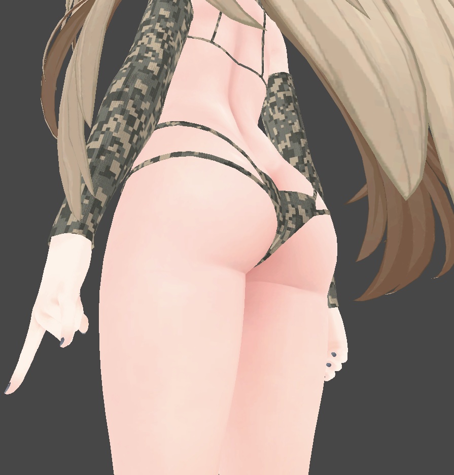 Camo Bikini for Kikyo