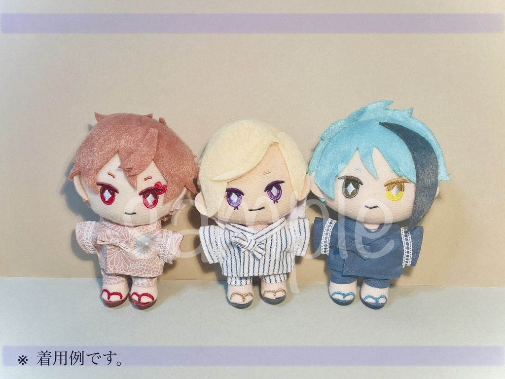 10cmぬい用 フェイク下駄のみ