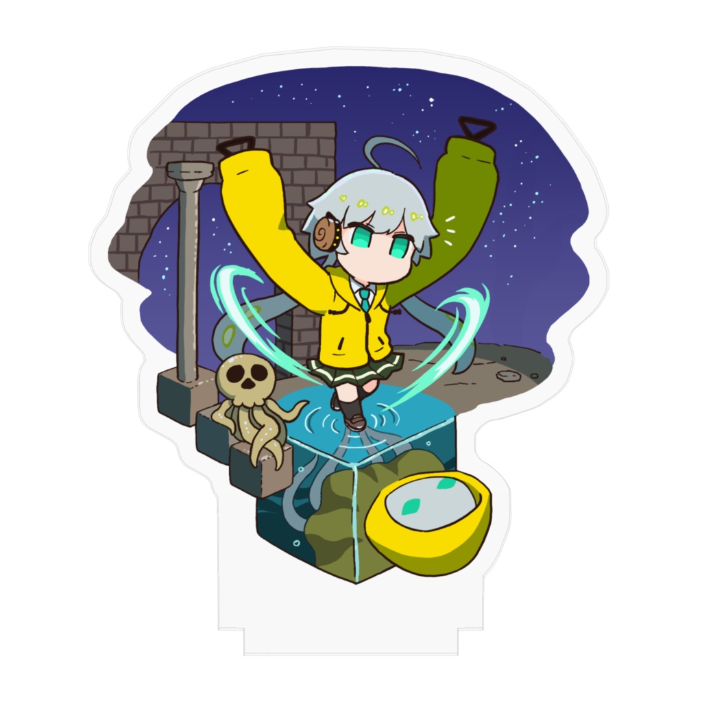 『ハスター様とハスターちゃん』アクリルフィギュア