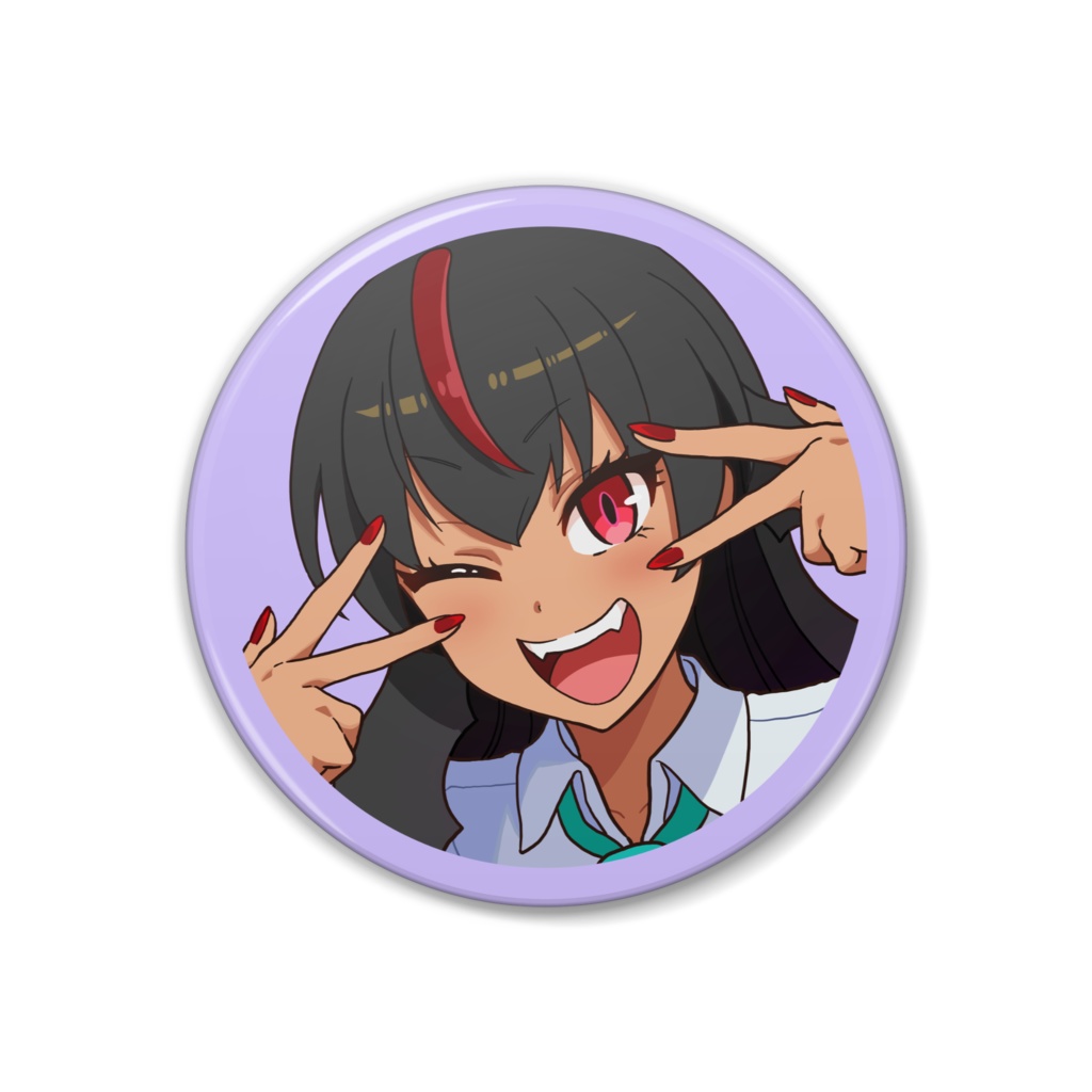 『ニャルちゃん』缶バッジ