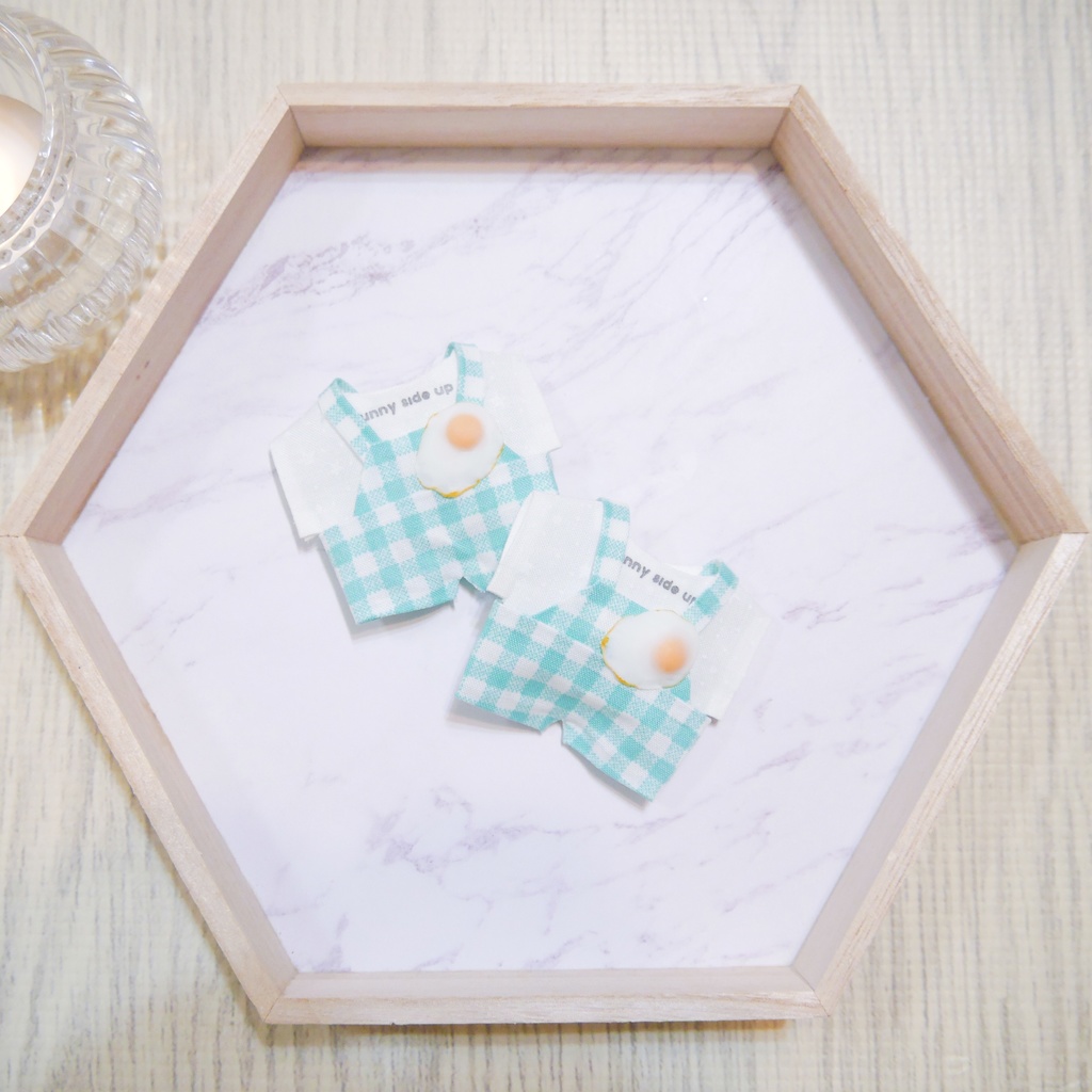 目玉焼きサロペットセット