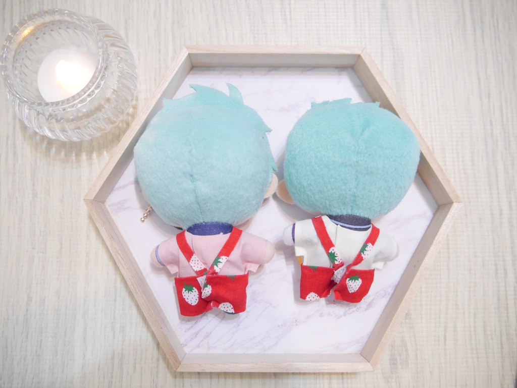 (赤)いちごサロペット