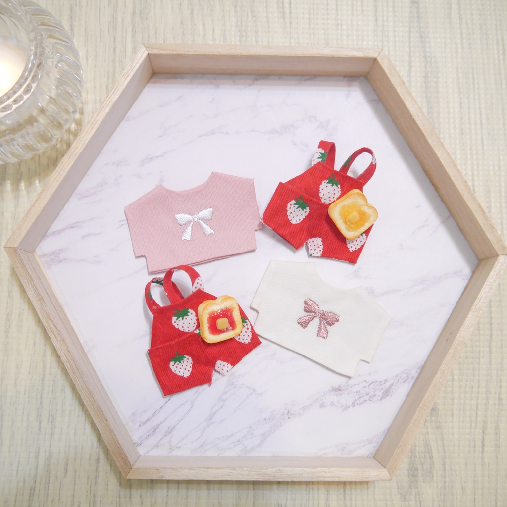 (赤)いちごサロペット