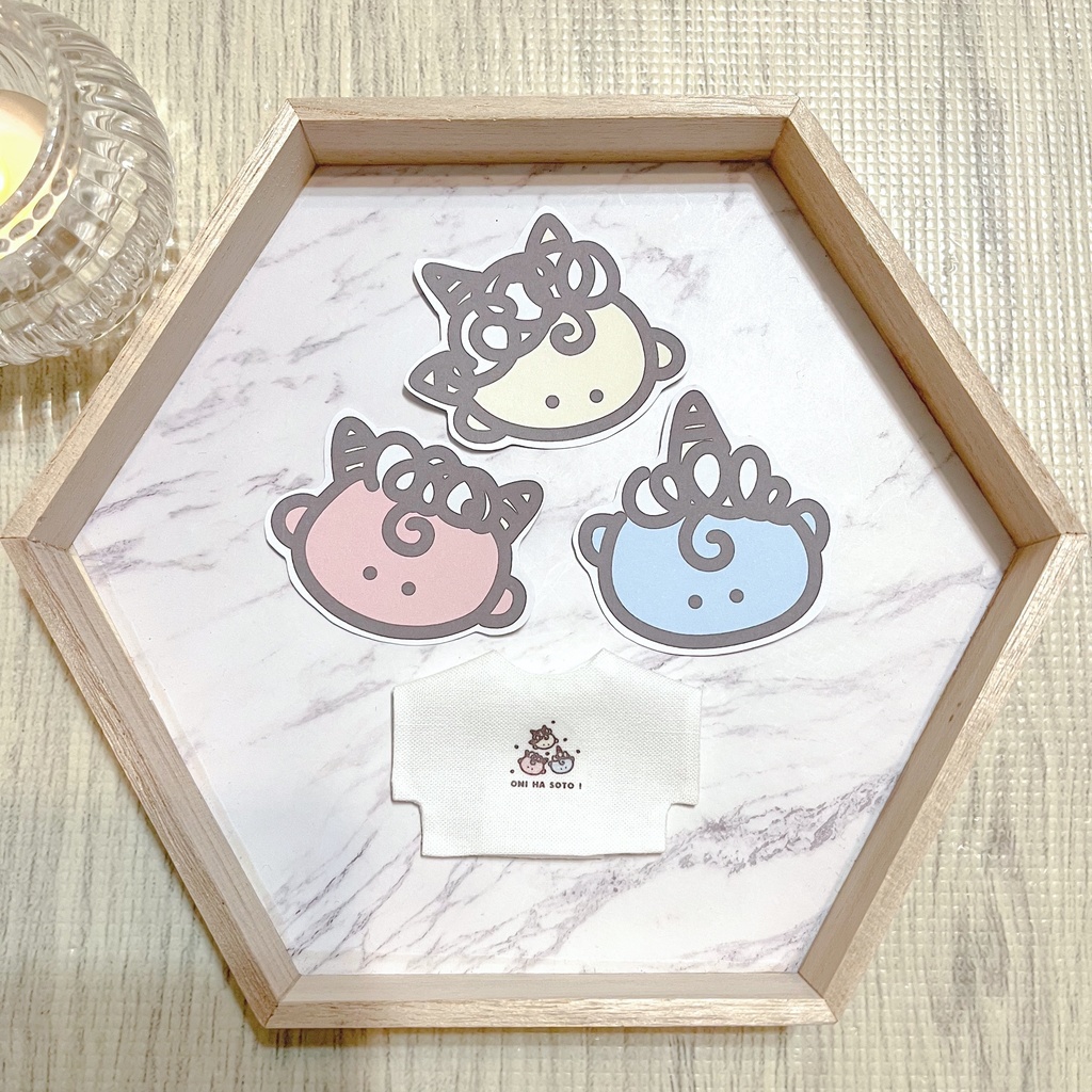 [半額SALE¥900→450]ONI HA SOTO ！セット