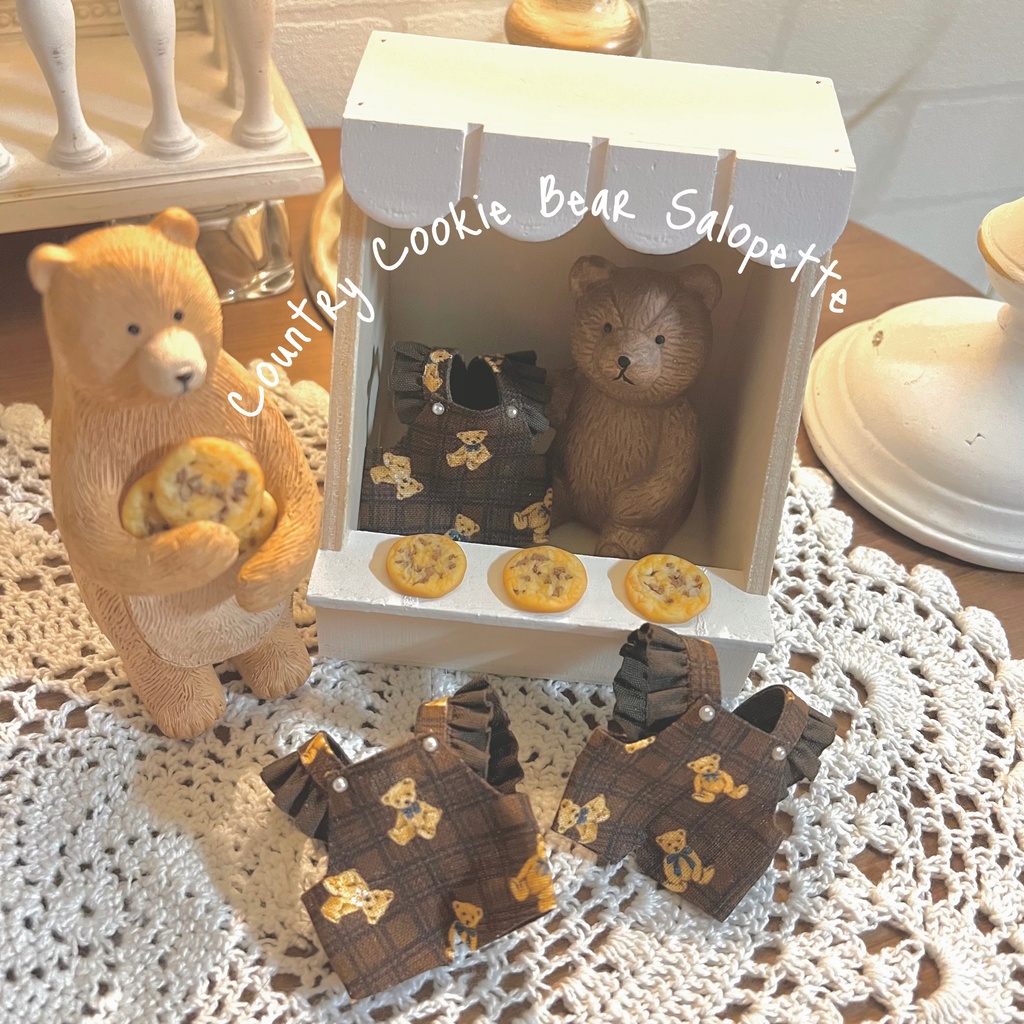 Country Cookie Bear salopette