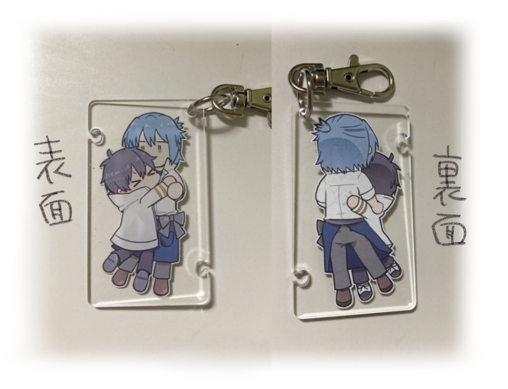 アクリルコードホルダー【ネロ&晶♂】