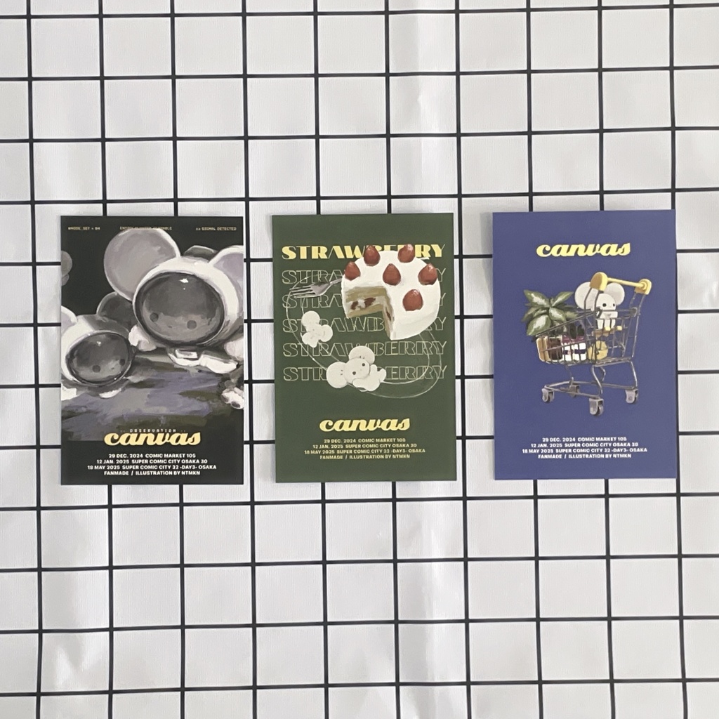 【new!】space postcard pack【SUPER COMIC CITY 33】