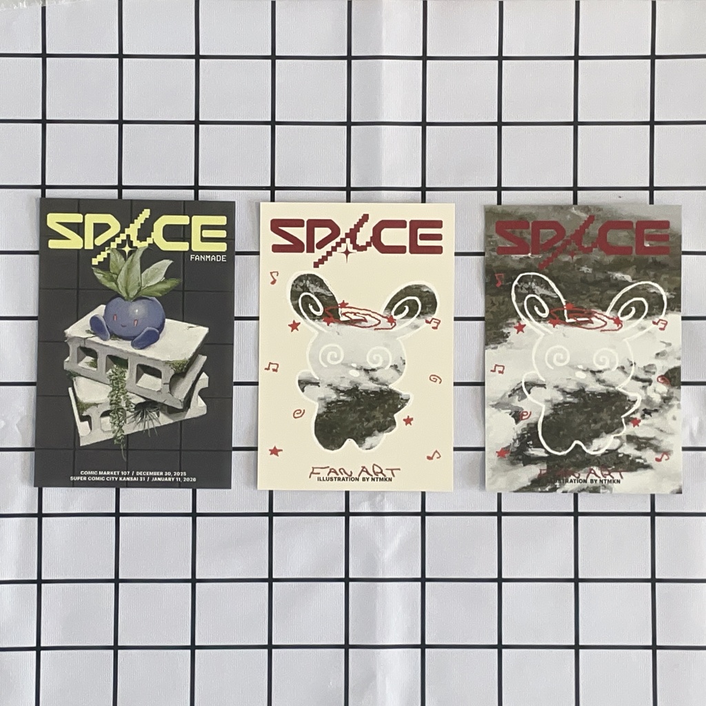 【new!】space postcard pack【SUPER COMIC CITY 33】